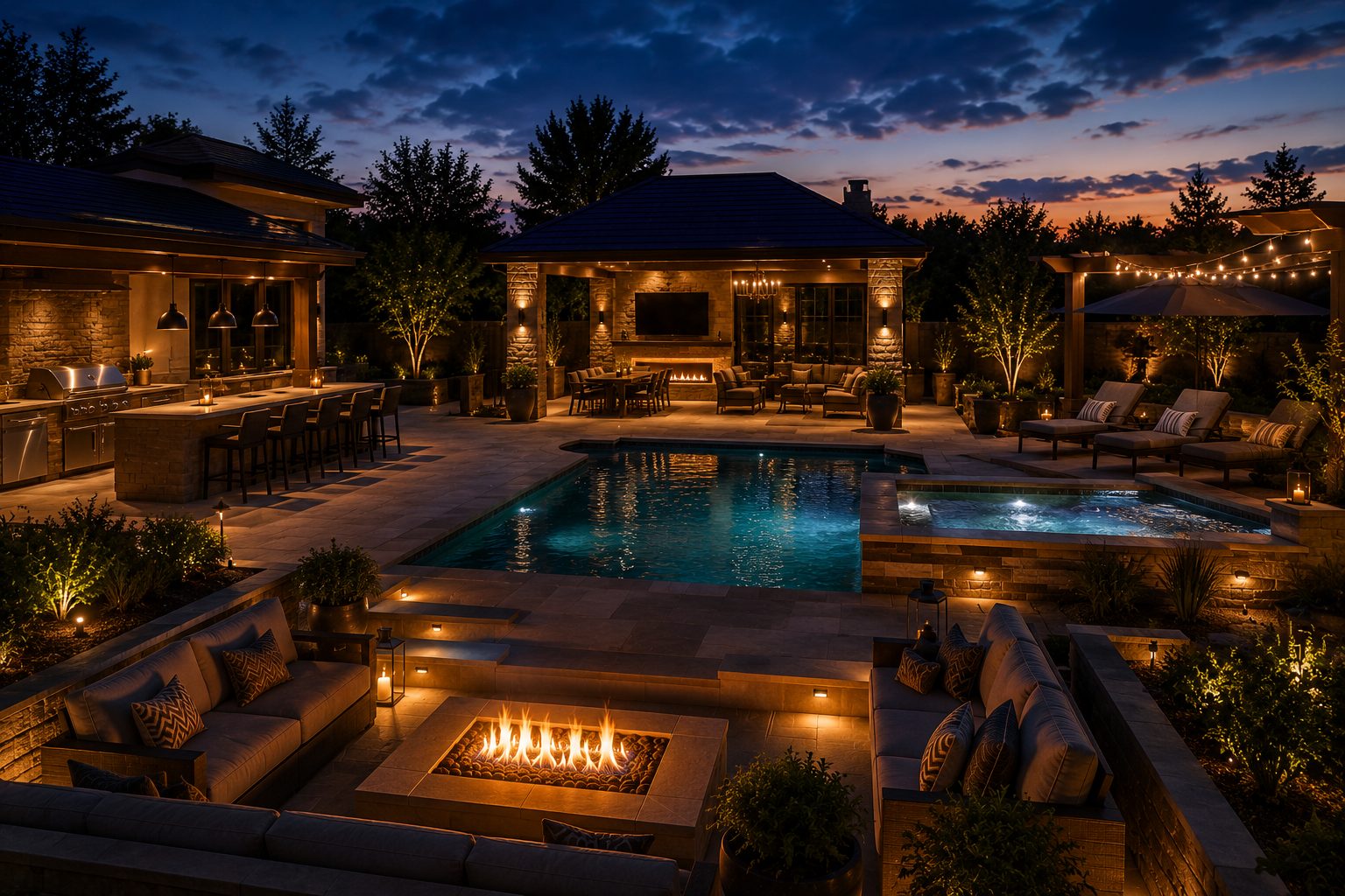 Full outdoor remodel