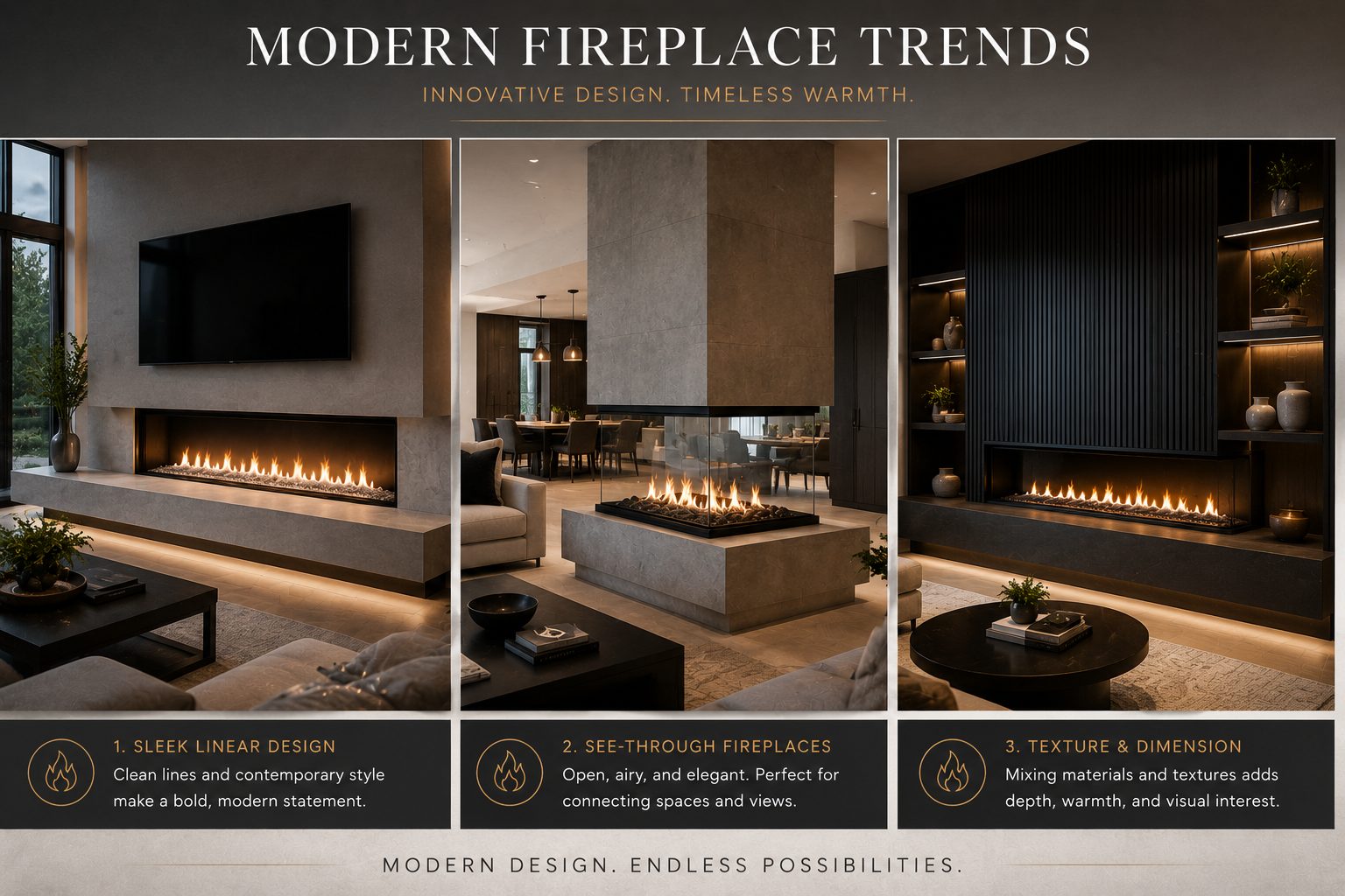 Traditional fireplace remodel with wood beam mantel
